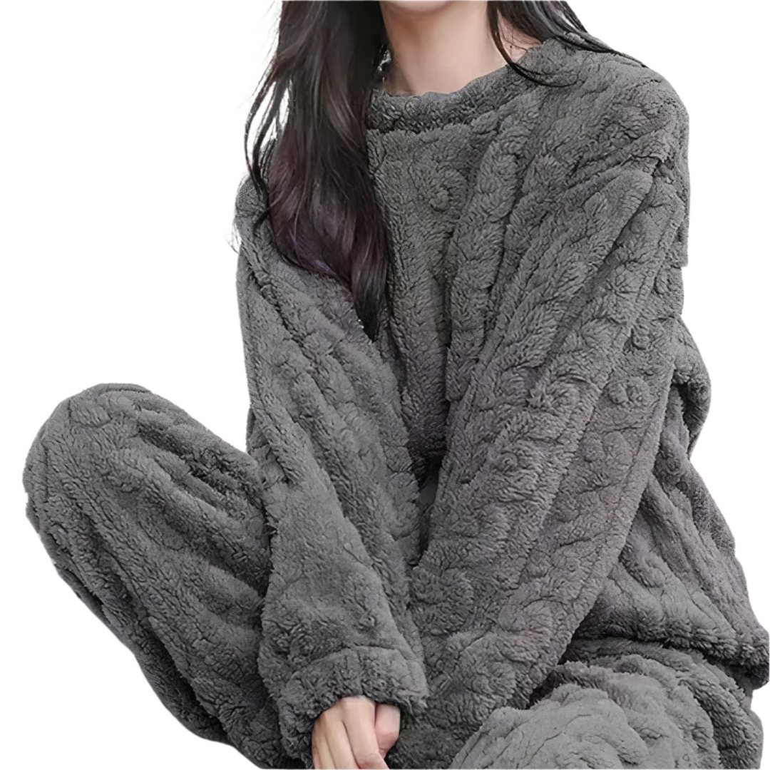 Nayla - Luxe Fluwelen Pyjama voor Een Stijlvolle Nachtrust