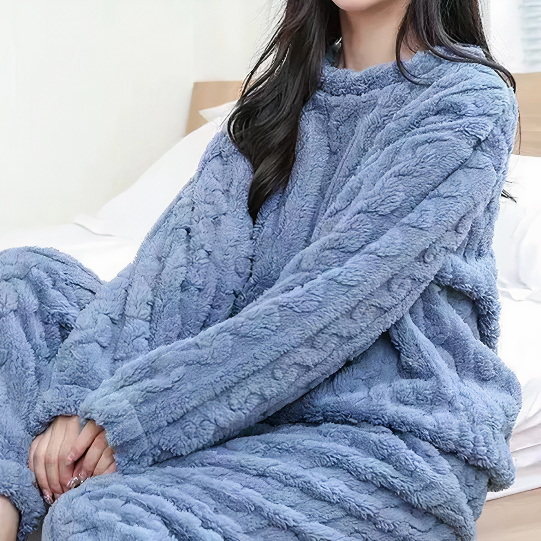 Nayla - Luxe Fluwelen Pyjama voor Een Stijlvolle Nachtrust