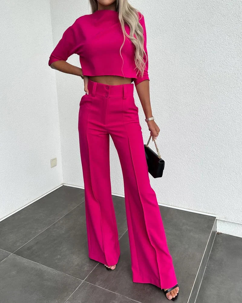 Freya - Modieuze Set voor Dames met Top en Broek