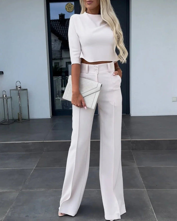 Freya - Modieuze Set voor Dames met Top en Broek